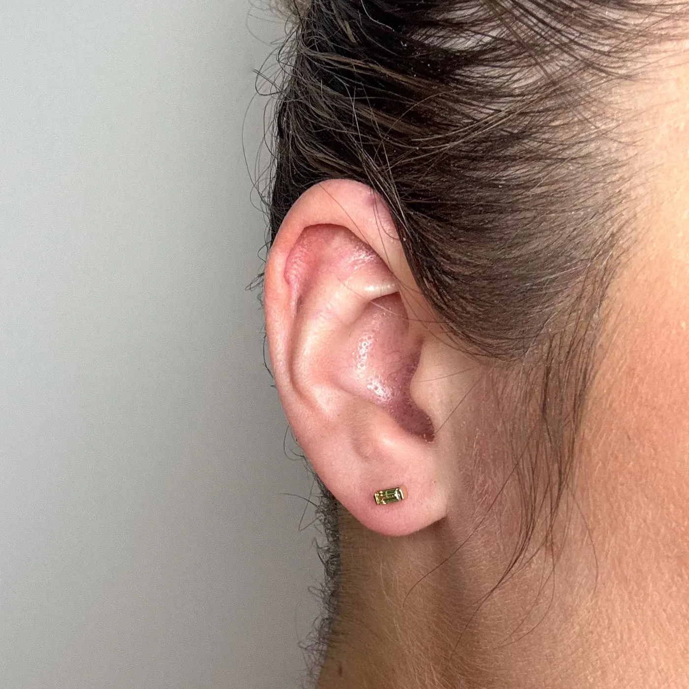 100 Ways' Baguette Peridot Earrings | 0.26ctw |