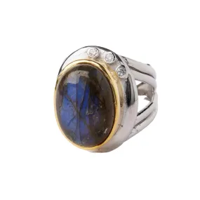 Adjustable Eyetelia Ring in various gemstones