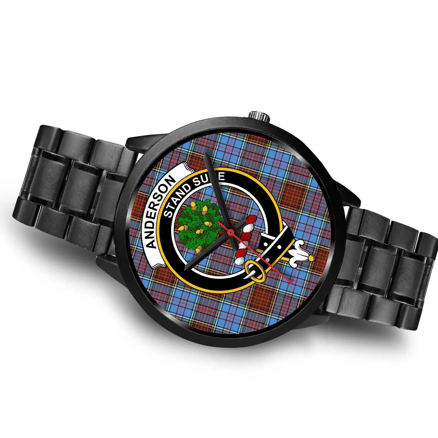 Anderson Modern Clan Badge Tartan Black Watch