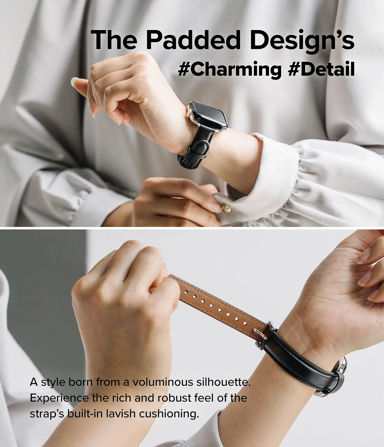 Apple Watch 41mm / 40mm / 38mm | Leather One Padded Slim