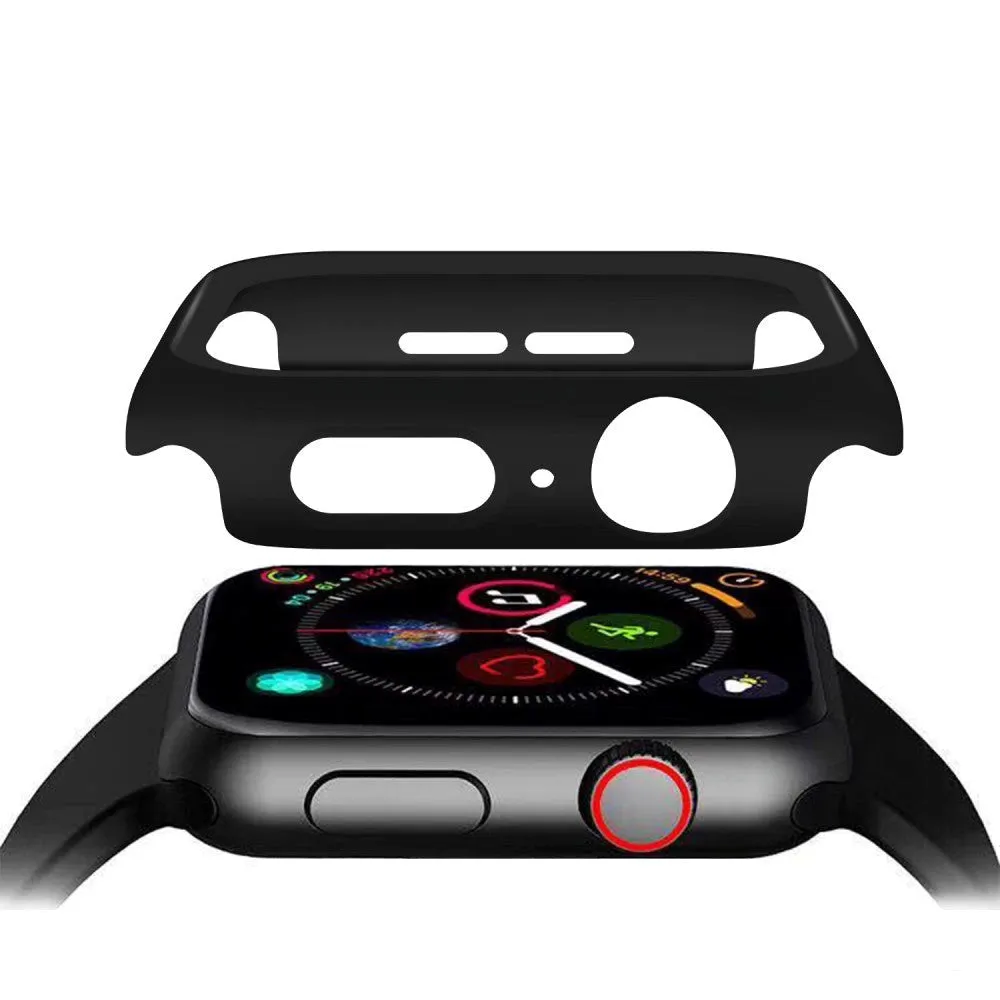 Apple Watch SE/6/5/4 (44mm) 360° Skærmbeskyttelse   Cover Beskyttelse - Sort