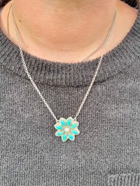 Ashkii Navajo Sterling Silver Necklace