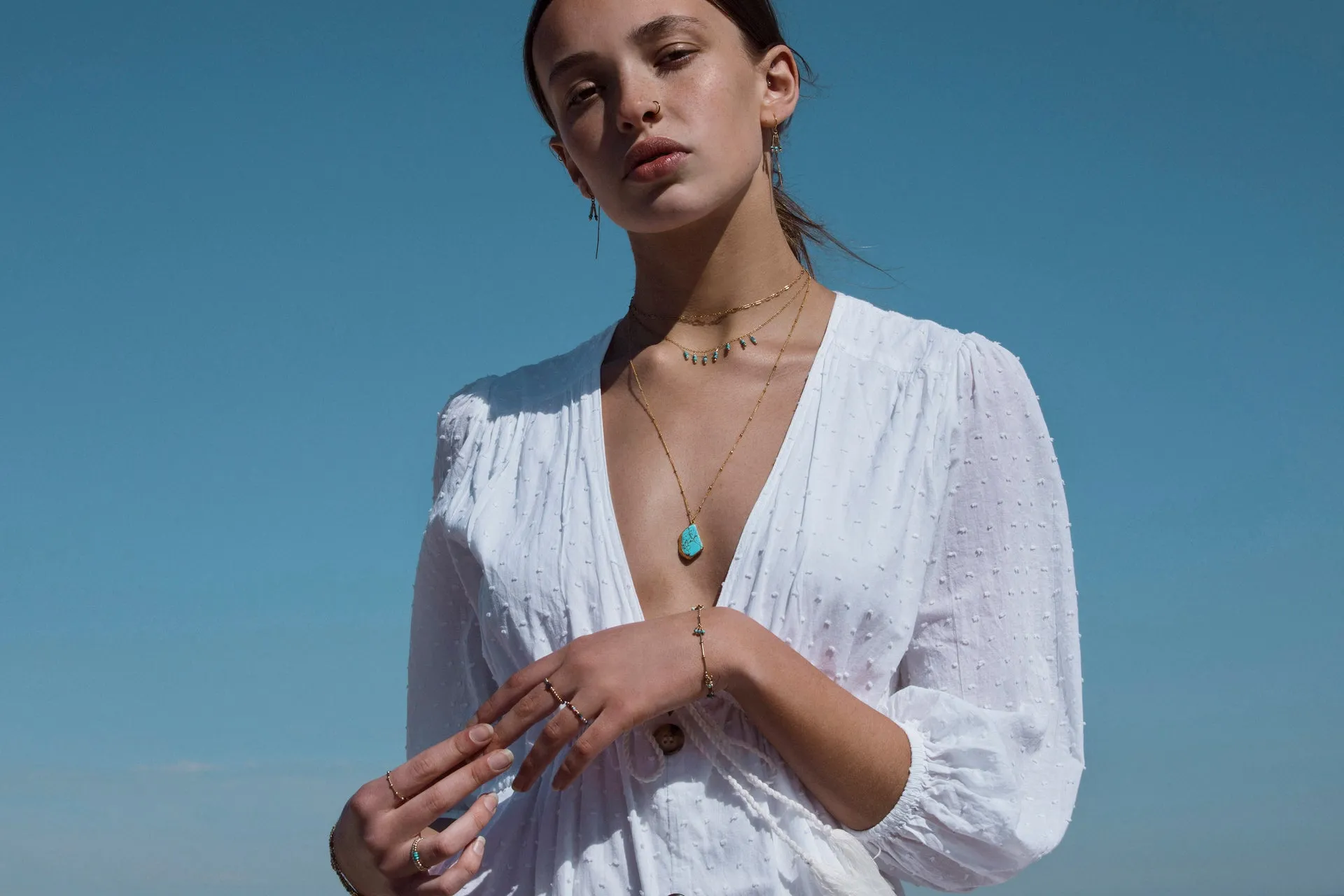 Azul Necklace ~ Turquoise