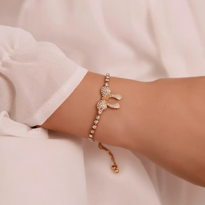 Full diamond butterfly bracelet beads