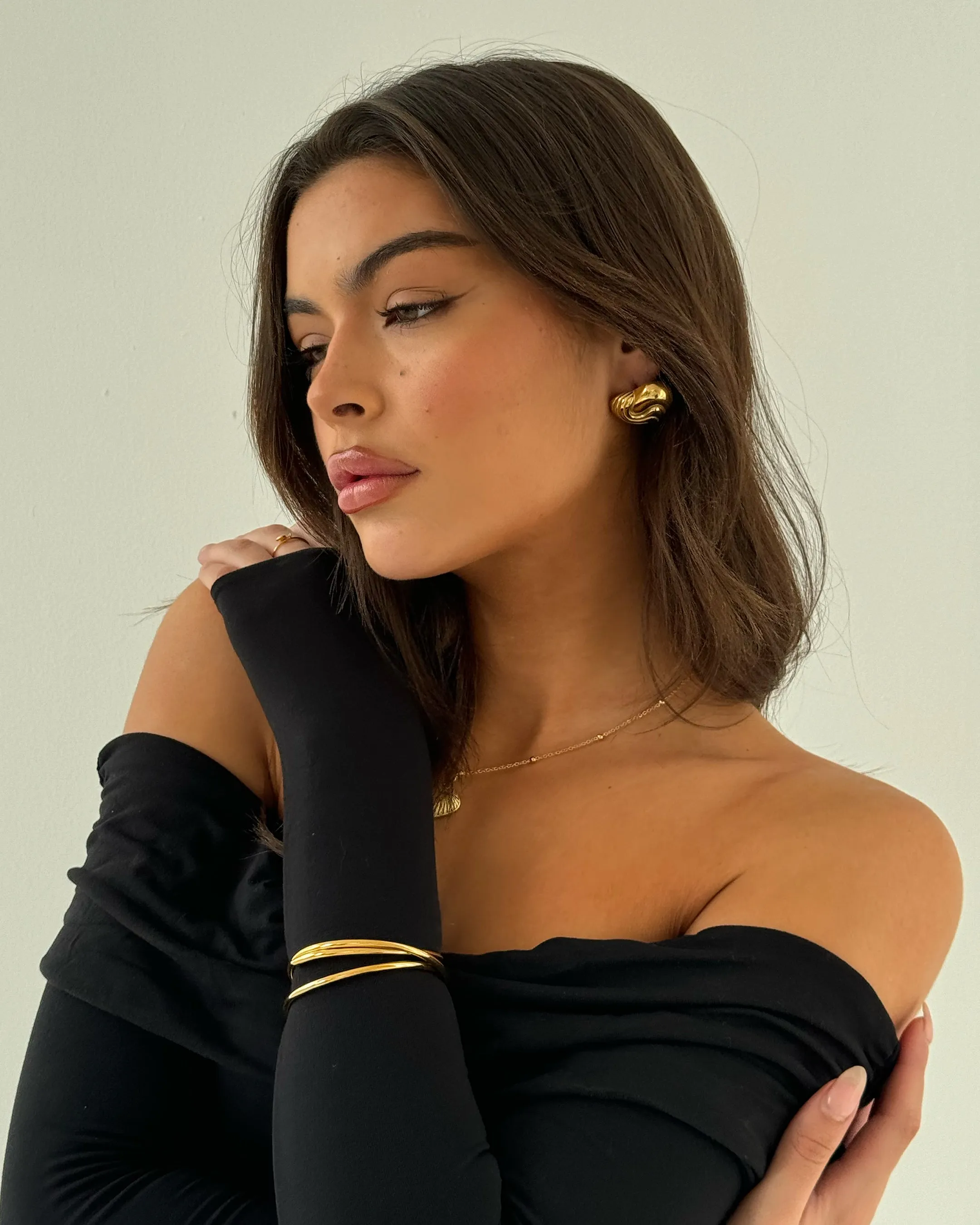 GOLD CUFF BANGLE