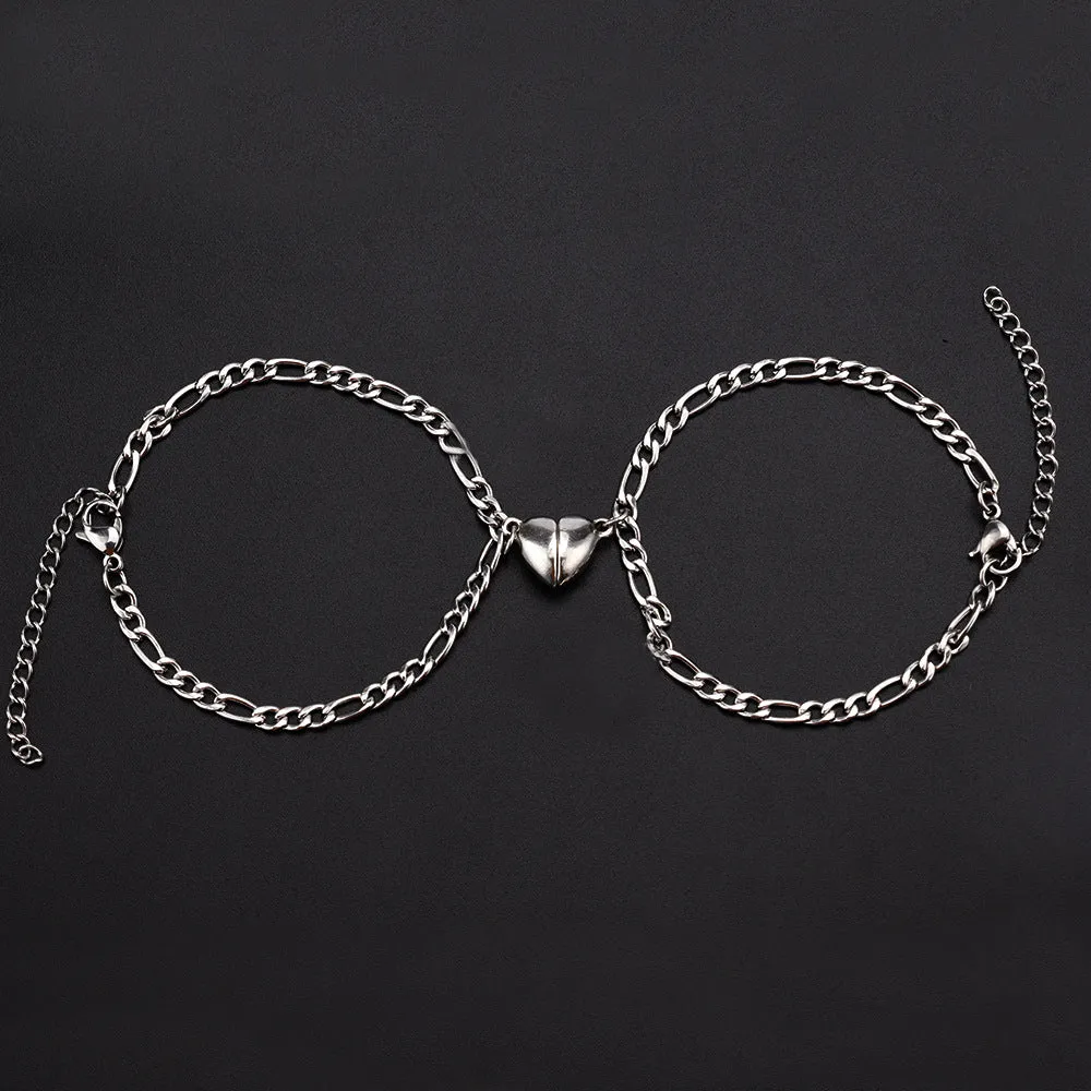 Men And Women Couples NK Bracelets A Pair Of Chains