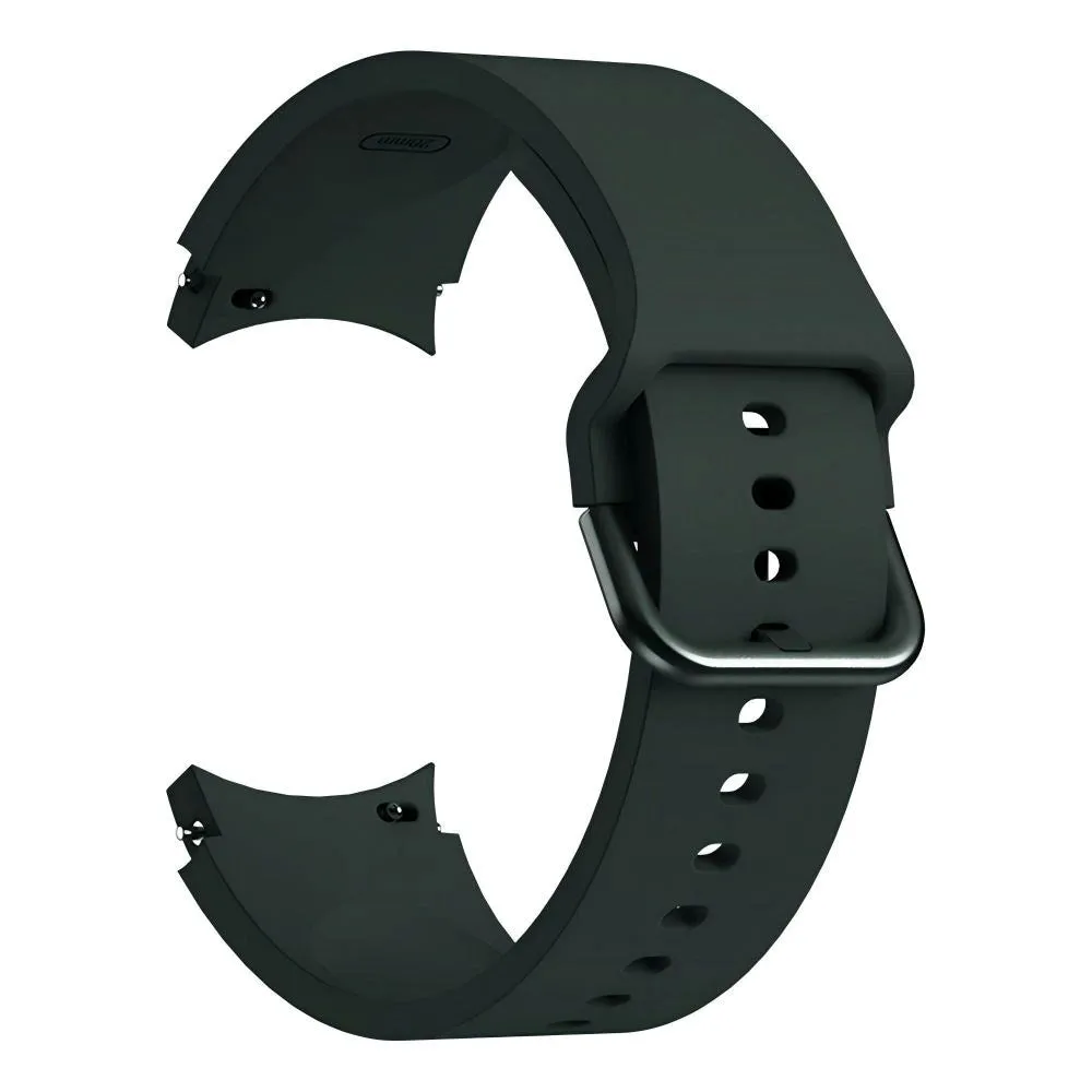 Samsung Galaxy Watch 4 / 5 / 6 / 7 / FE Tech-Protect Silikone Urrem - Olive Green
