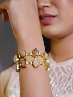 Smoky Quartz Hand Cuff Cream