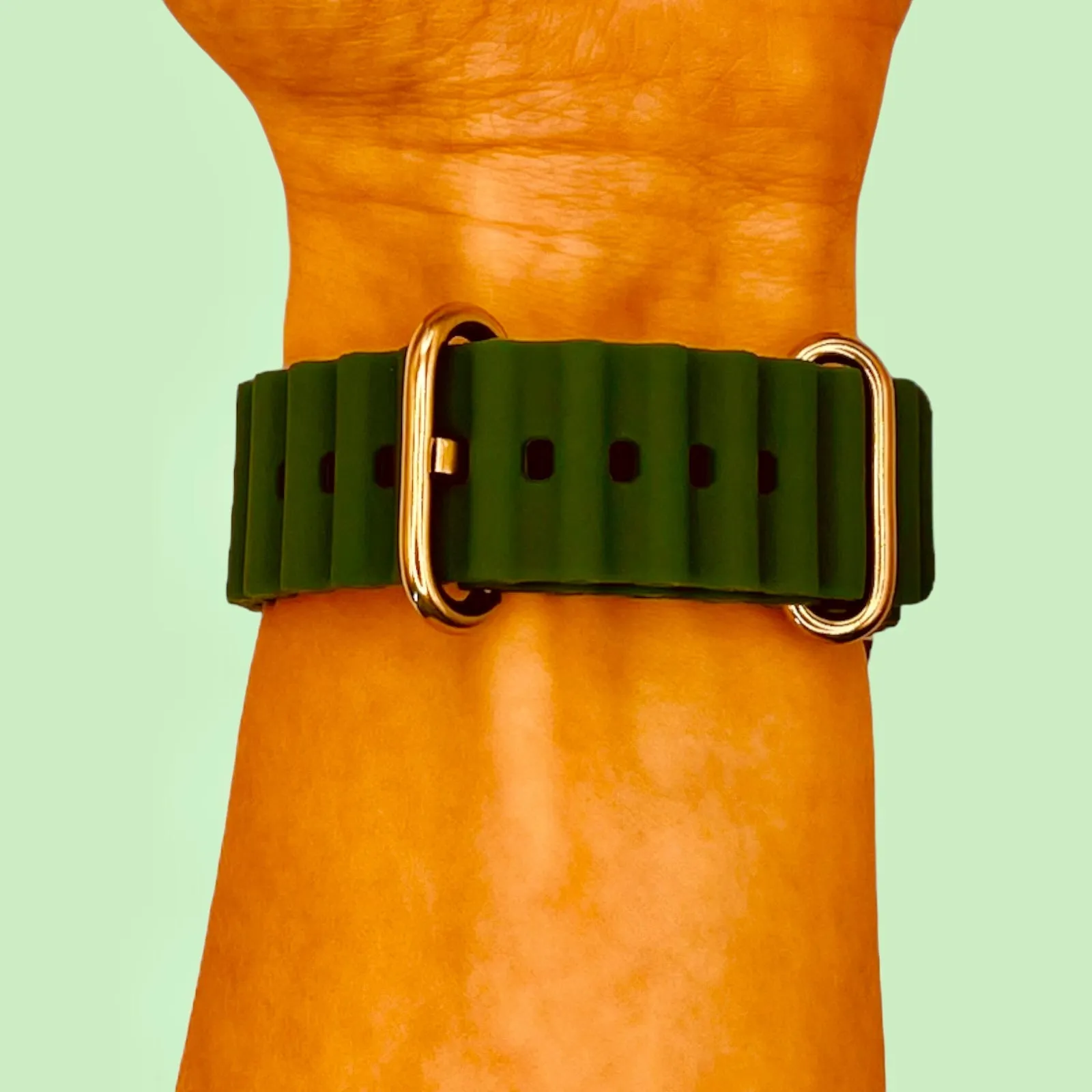 TheHorse 20mm Range compatible Silicone Ocean Bands Watch Straps