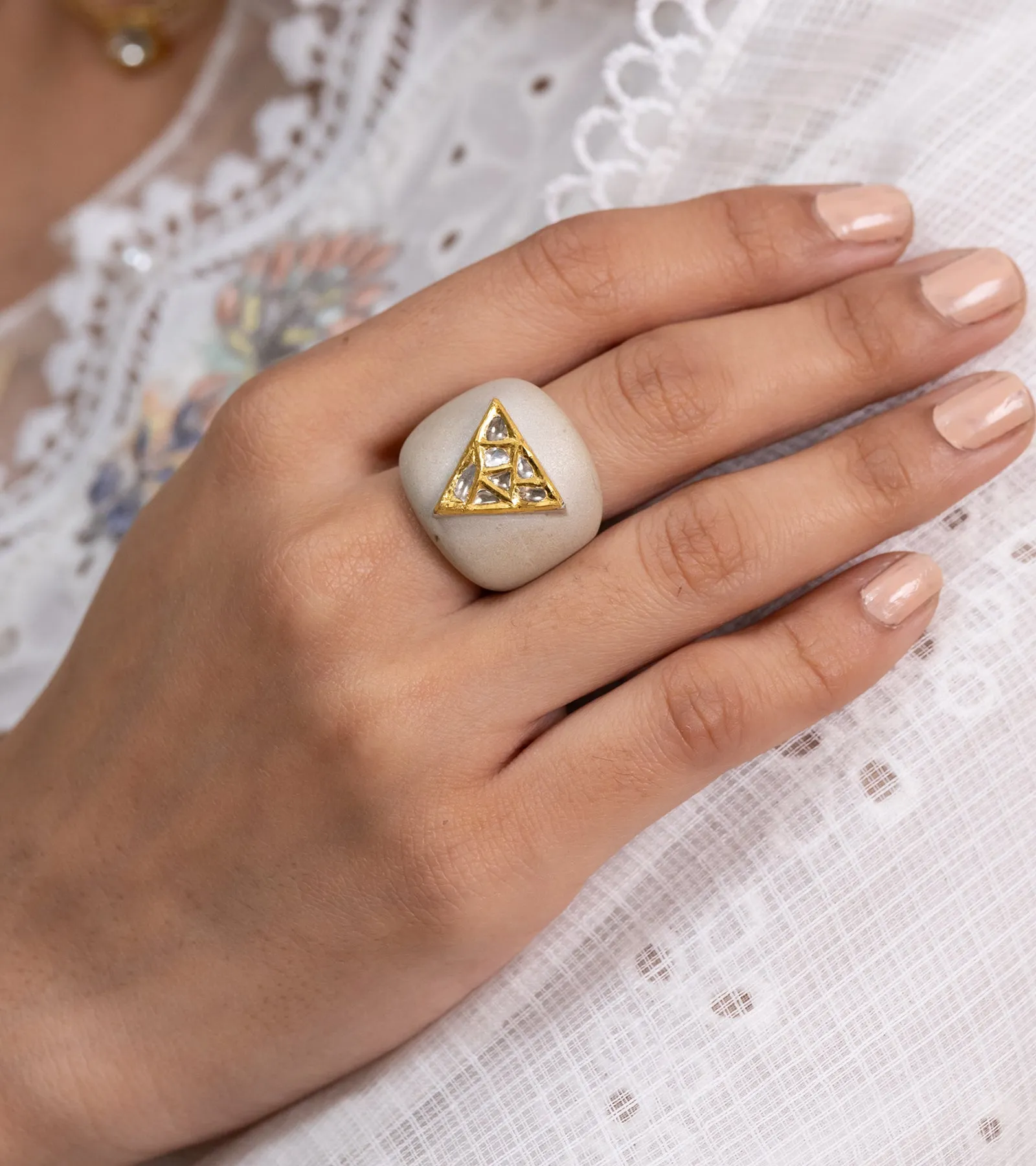 Triangolo | Cocktail Ring