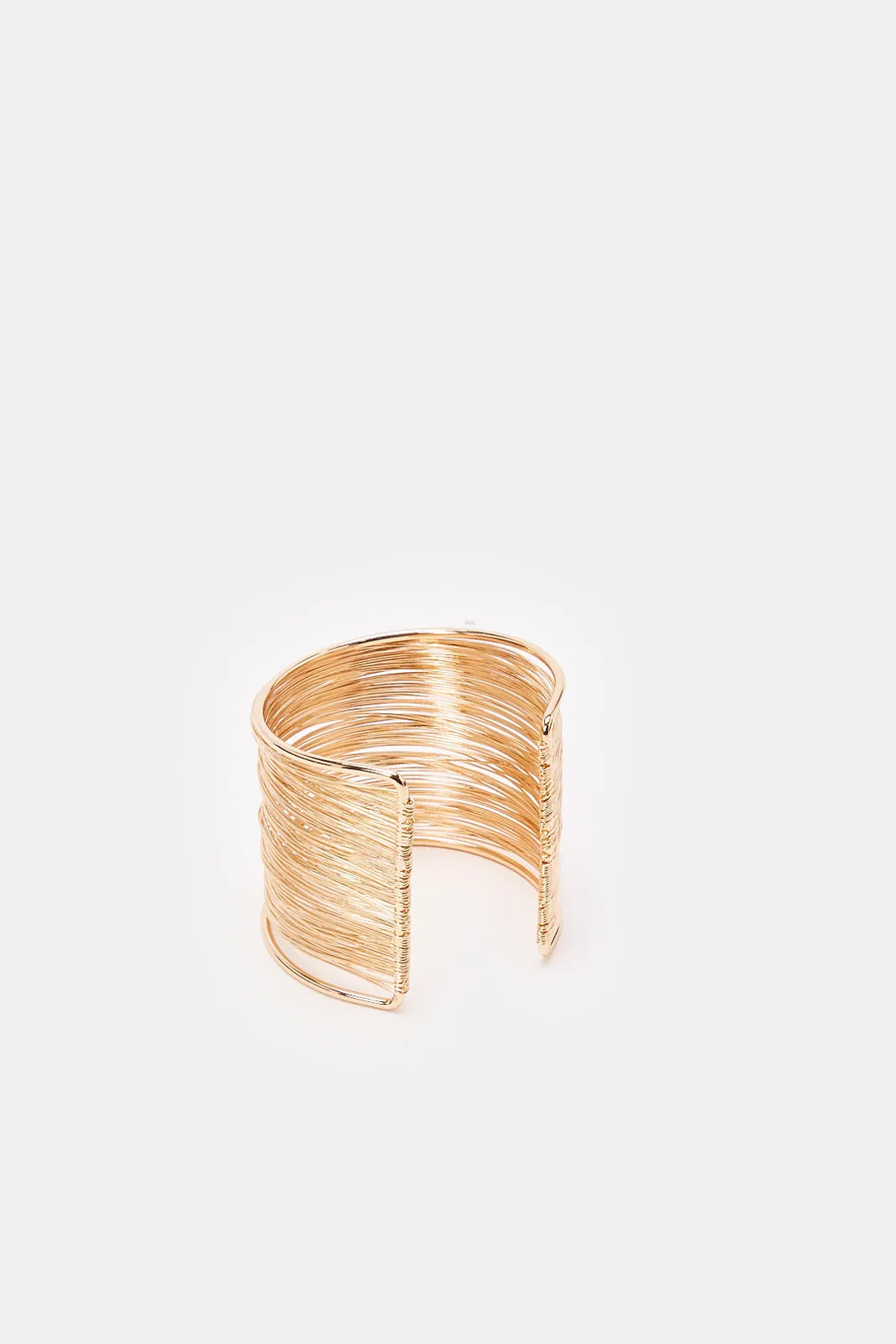 Women Gold Embellished Cuff Bracelet